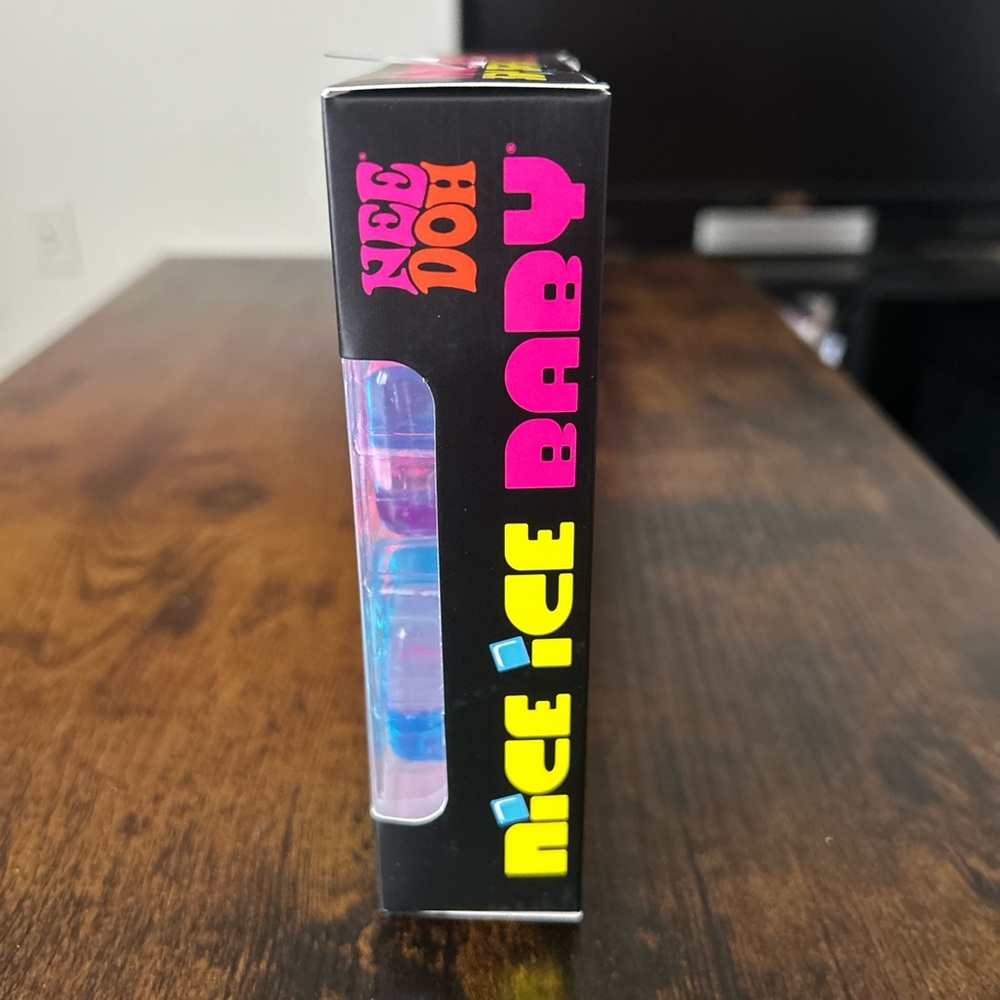 NEW UNOPENED NeeDoh Nice Ice Baby 4 pack Blue Pink Purple - Picture 3 of 7